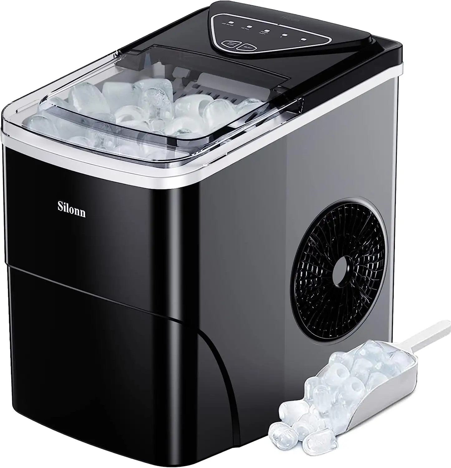 Silonn Ice Maker Countertop Portable Ice Machine